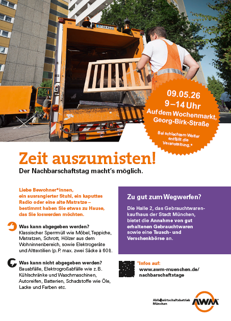 Flyer Nachbarschaftstag Ackermannbogen