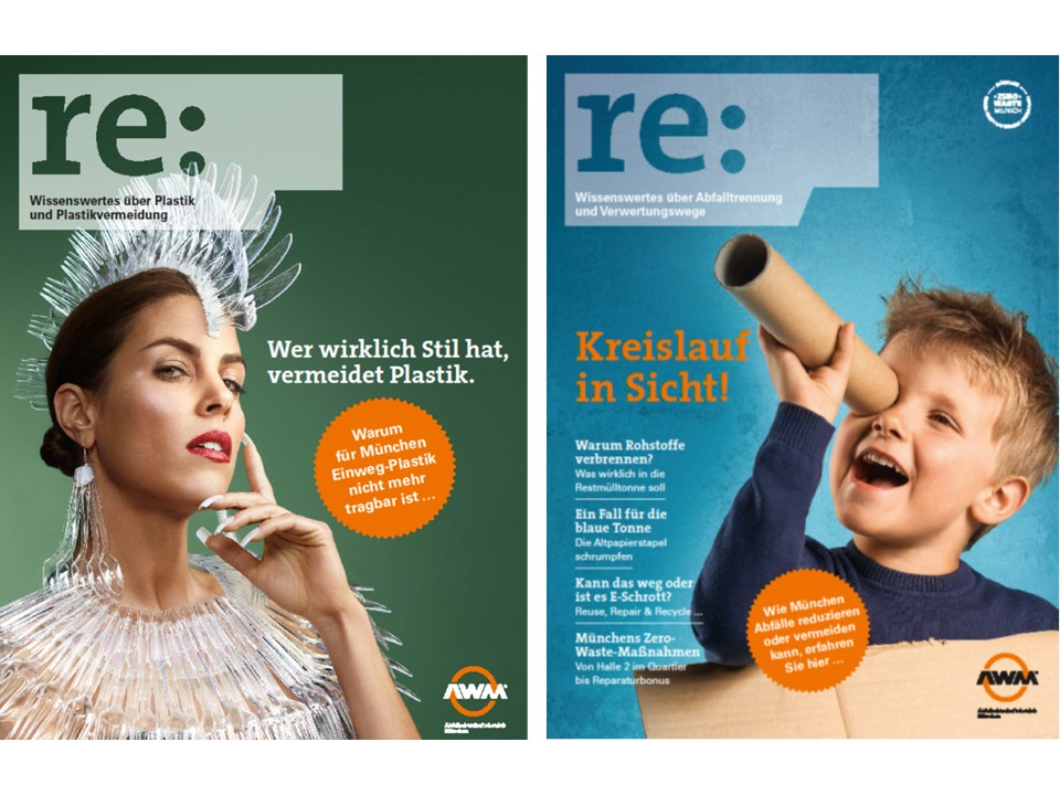 Titelbilder der beiden Re-Magazine